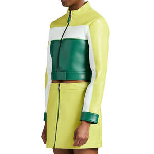 Chaqueta Corta con Capucha y Bloques de Color Personalizados para Hombre, Talla Grande, con Cremallera, Chaqueta Elegante y Suave de Primera Calidad para Hombre 2026 - Product Image 3