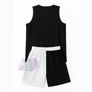 Uniforme de basket-ball réversible personnalisé pour hommes, grande taille, antibactérien, séchage rapide, 100% polyester, vêtements de sport respirants pour les équipes - Product Image 2