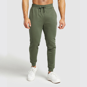 Pantalón de Jogger superventas de alta calidad para hombre estilo informal cordón recto secado rápido transpirable Color sólido hecho en fábrica - Product Image 1