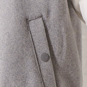 Chaquetas universitarias transpirables de secado rápido para mujer al mejor precio, forro de lana de tela de punto estampado para uso en invierno al aire libre, venta al por mayor - Product Image 6