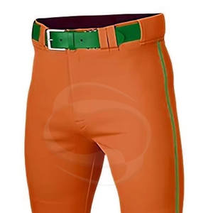 Pantalon de baseball rayé de haute qualité pantalon de baseball d'équipe personnalisé en gros pour hommes femmes pantalon d'équipes de baseball - Product Image 4