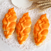 Jouet Squishy en PU parfumé en forme de pain et de gâteau, à remontée lente, simulation alimentaire, jouet anti-stress pour enfants et adultes, cadeau anti-anxiété