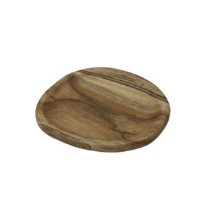 Utensilios de cocina, plato de madera de mango con forma de rectángulo, plato de estilo de lujo de Color Natural para servir, vajilla de mesa - Product Image 3