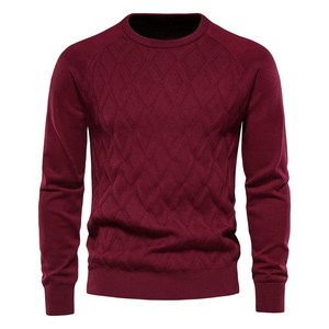 Breathable New Arrival Custom Made OEM Men's 100% Cotton Pullover Thick Winter <b>Sweaters</b> Customized Colors Logo High Quality <b>Plus</b> - Product Image 6