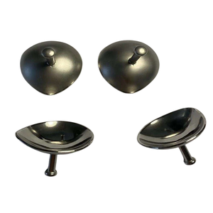 Protection oculaire laser personnalisée en acier inoxydable, 1 paire, avec cadre en silicone et métal, résistante aux produits chimiques - Product Image 3