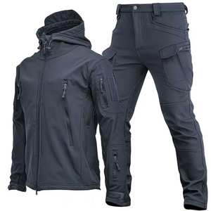 Conjunto de 2 piezas de chándales cortavientos de nailon transpirable informal al por mayor con logotipo personalizado de alta calidad - Product Image 3