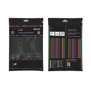 Master Spectrum Colored Hinge Braked Flat 48-Axis <b>Black</b> 4-Hole Base <b>Bracket</b> - Product Image 3