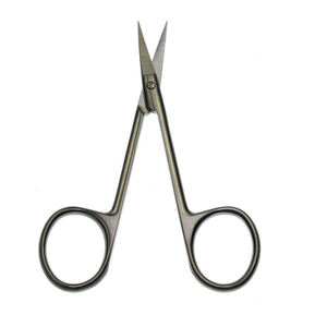 Tijeras para cutículas de acero inoxidable, tijeras para cutículas rectas y curvas extra puntiagudas - Product Image 6