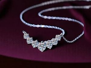 Certifié 925 Sterling Silver 18K Or Blanc Moissanite Collier pour Femmes 17CT Ovale Pendentif Fine Jewelry Cadeau - Product Image 3