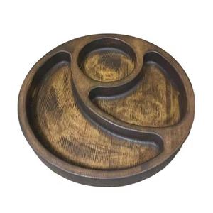 High Quality Acacia Wood Serving Tray <b>Decorative</b> Trays for Livingroom and Kitchen Made in Vietnam - Product Image 4