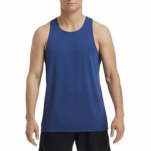 Ropa deportiva Camiseta sin mangas de secado rápido para hombre Camiseta sin mangas de algodón poliéster hecha de alta calidad para hombre - Product Image 6