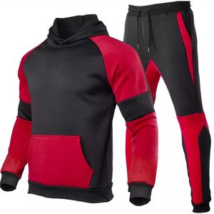 2025 Custom Logo Printed Casual Sportswear Cotton Material Full <b>Zip</b> Breathable Tracksuit Hoodie Jogger Two-Piece Jogging Set - Product Image 5