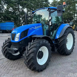 High Power Operating Tractor Fairly Used Holland T 5.120 Rates Features Core Components Gearbox Pump Motor Engine - Product Image 1