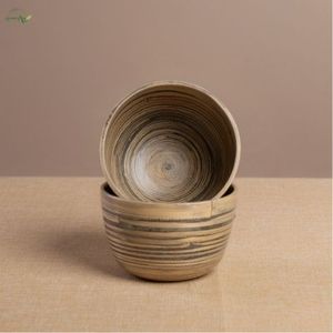 Bol en bambou, ensemble de bols écologiques, couleur personnalisée pour les fêtes et les repas, provenant d'une usine au Vietnam - Product Image 3
