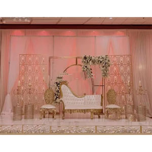 Vela de flores para escenario de boda, paredes traseras, impresionante vela de boda, telón de fondo, pared de vela inglesa de moda para decoración de boda, EE. UU. - Product Image 3