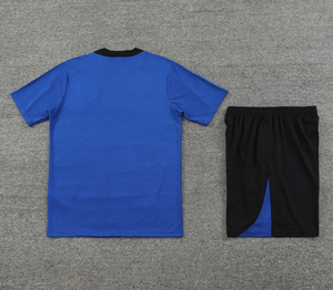 Conjunto Deportivo de Manga Corta con Cuello en V para Hombre, de Primera Calidad, Ligero, Transpirable, de Secado Rápido, Uniforme de Fútbol Personalizado - Product Image 2