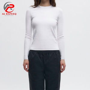 Suéter de lana sólida informal, camiseta minimalista a juego de colores para mujer, camiseta Henley Top de lujo 100% de lana para mujer - Product Image 4