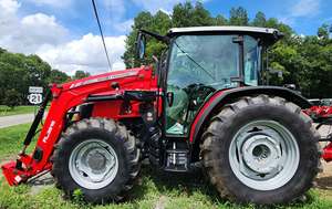 Top Rated Massey Ferguson 4710 Utility Tractor Diesel Agricultural Farm Equipment 4WD Front Loader Commercial Heavy Duty <b>Machine</b> - Product Image 6