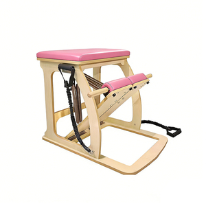 Máquina de Pilates y Yoga Resistente, Silla de Estabilidad de Madera de Arce, Silla Wunda de Madera de Arce para Instalaciones de Entrenamiento Atlético - Product Image 3
