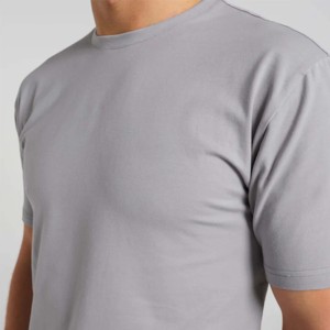 เสื้อยืดผ้าฝ้ายสำหรับผู้ชายแบบสั่งทำ-ดีไซน์เฉพาะตัวผ้านุ่มและใส่สบาย-เหมาะสำหรับการสร้างแบรนด์กิจกรรมสวมใส่ในชีวิตประจำวัน - Product Image 6