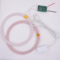 Module d'alimentation sans fil Taidacent 220V haute puissance longue portée 100mm, kit PCB de charge inductive, sortie 24V 450mA