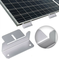 Supports de montage de toit solaire en aluminium pour caravanes Support d'installation de panneaux solaires et module Pv