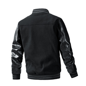 Veste universitaire pour homme sur mesure, 100% laine, coupe ajustée, respirante, coupe-vent, écologique, séchage rapide, 360g, hiver, automne, extérieur - Product Image 2