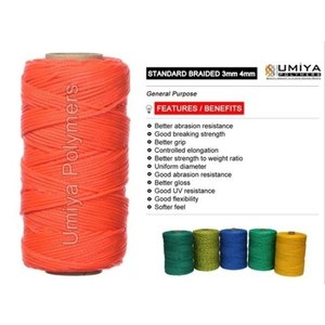 Cuerda de Polipropileno de Alta Resistencia para Empacadoras, Rollo de Cuerda de HDPE Roja de Más de 300 Metros - Product Image 3