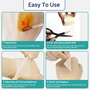 BLUENJOY Rolo De Fita Hidrocolóide para Acne <span class=keywords><strong>Medical</strong></span> Grade Exportar para a Índia Reino Unido EUA Arábia Saudita - Product Image 5