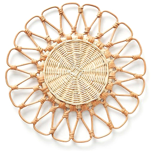 Meilleure vente set de table et dessous de verre en rotin Made in Vietnam table dîner tapis et coussinets décoratifs kingcraftviet - Product Image 1