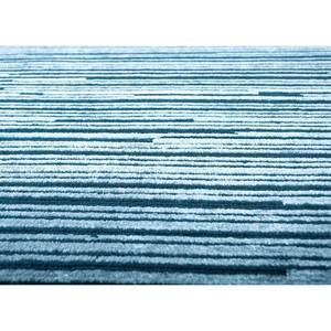 Alfombras Tejidas a Mano de Lana y Viscosa con Rayas Azules, Rectangulares de 9x12, para Sala de Estar, Dormitorio, Entrada y Pasillo - Siwv-21 - Product Image 3