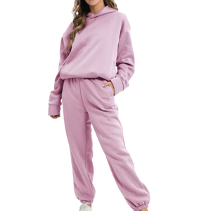 Conjuntos Deportivos de Otoño Invierno para Mujer al por Mayor, Conjunto de 2 Piezas, Pantalones Deportivos, Conjuntos Combinados para Mujer, Conjunto Deportivo con Sudadera con Capucha - Product Image 5