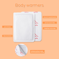 Patchs chauffants jetables MDR, coussin chauffant instantané, nouveau chauffe-mains pour soulager la douleur, compresse chaude pour réchauffer l'utérus, activé par l'air
