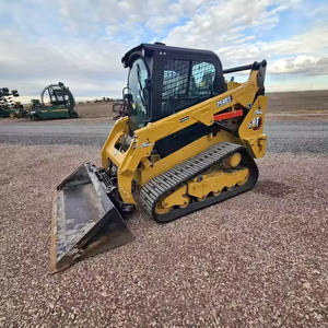 Haute qualité utilisé pour CAT 259D3 Skid Steer Loader avec prix d'usine chargeur frontal moteur pompe boîte de vitesses - Product Image 1