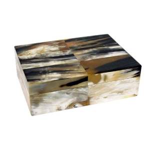 Caja de joyería de lujo con cuerno de Búfalo, caja de regalo de pulsera pulida de la mejor calidad, lujo del producto GM Impex - Product Image 6