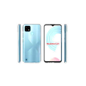 NETzy เคสซิลิโคนใสคุณภาพสูงสำหรับ C21 Realme ทรงบางพอดีป้องกันโทรศัพท์ TPU นิ่ม7 plus 13 PRO MAX - Product Image 3
