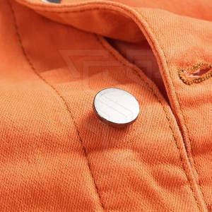 Chaqueta vaquera de tela ligera con capucha de estilo callejero para mujer, ropa de invierno con cuello levantado, gran oferta con servicio OEM disponible - Product Image 3