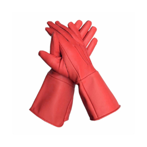 Guantes de soldadura de cuero antideslizantes de nueva fábrica con agarre mejorado Palm pantalla táctil guante de protección de manos seguro guantes de seguridad - Product Image 5