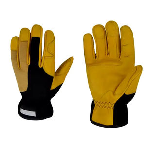 Gants de travail de mécanicien avec fonctions anti-coupure et antidérapantes Gants de protection en cuir de haute qualité - Product Image 1