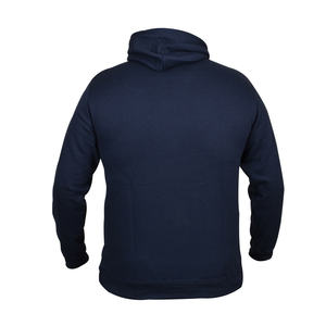 Sweats à capuche personnalisés noirs de qualité supérieure Sweat-shirt unisexe thermique long pour hommes avec impression de logo personnalisé en tissu polaire - Product Image 5