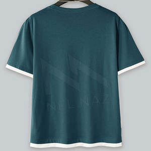 Men <b>Short</b> <b>Sleeve</b> With Crew Neck Plain Dyed Solid <b>Yellow</b> Color for Men Latest Design T <b>Shirts</b> for Men - Product Image 2