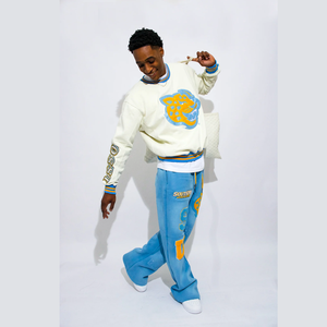 2026 Southern University Jaguars 1880 y logotipo personalizado College Logo 100% pulóver cuello redondo sudadera bordada para la temporada de invierno - Product Image 2