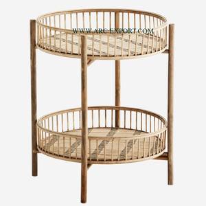 Metal and Glass Material Large Size 3 Partition Storage <b>Rack</b> With 4 Wheels Exclusive Quality New Arrival Hotels Furniture <b>Rack</b> - Product Image 5