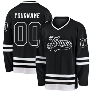 Jersey de hockey sobre hielo totalmente sublimado para hombre, diseño personalizado, logotipo impreso, servicio OEM ODM, nombre del equipo y conjuntos - Product Image 5