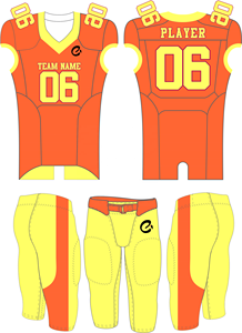 Uniformes de Fútbol Americano Personalizados Transpirables de Talla Grande con Bordado e Impresión por Sublimación, Ropa de Fútbol de Manga Corta - Product Image 6