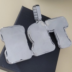 Custom 18K Solid Yellow <b>Gold</b> Miami Cuban Link <b>Necklace</b> 20KT LG Moissanite Chain Rappers <b>Man</b> Women's Gift for Certified Trendy - Product Image 6