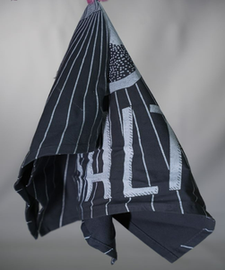 Wholesale Eco-Friendly <b>Grey</b> Floral Design Kitchen <b>Towel</b> 100% Organic Cotton Quick Dry Custom Logo Recycled <b>Tea</b> <b>Towel</b> - Product Image 2