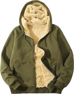 Veste en cuir pour homme tendance, idéale pour l'hiver, grande taille, motif uni, imperméable et coupe-vent, prix raisonnable - Product Image 5