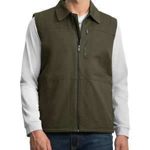 Chaleco de Lona para Hombre, Ropa Exterior, Estilo Casual, Chaleco de Lona Acolchado sin Mangas, 100% de Alta Calidad, Cortavientos - Product Image 5