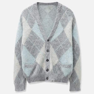 Custom Embroidery Mens <b>Cardigan</b> High Quality Mohair Mens <b>Sweater</b> Wool Blends Knitted With Button <b>Sweater</b> <b>Cardigan</b> - Product Image 5